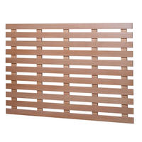 BETTKOPFTEIL Rechteckig Braun 160 cm - Braun, Holz (160/108.5/3.5cm) - Nordlys
