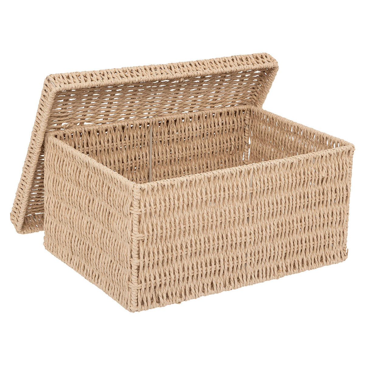 AUFBEWAHRUNGSBOXEN Kord, 2er Set, Papier, Beige - Beige, Papier (28/18/38cm) - 5five Simply Smart