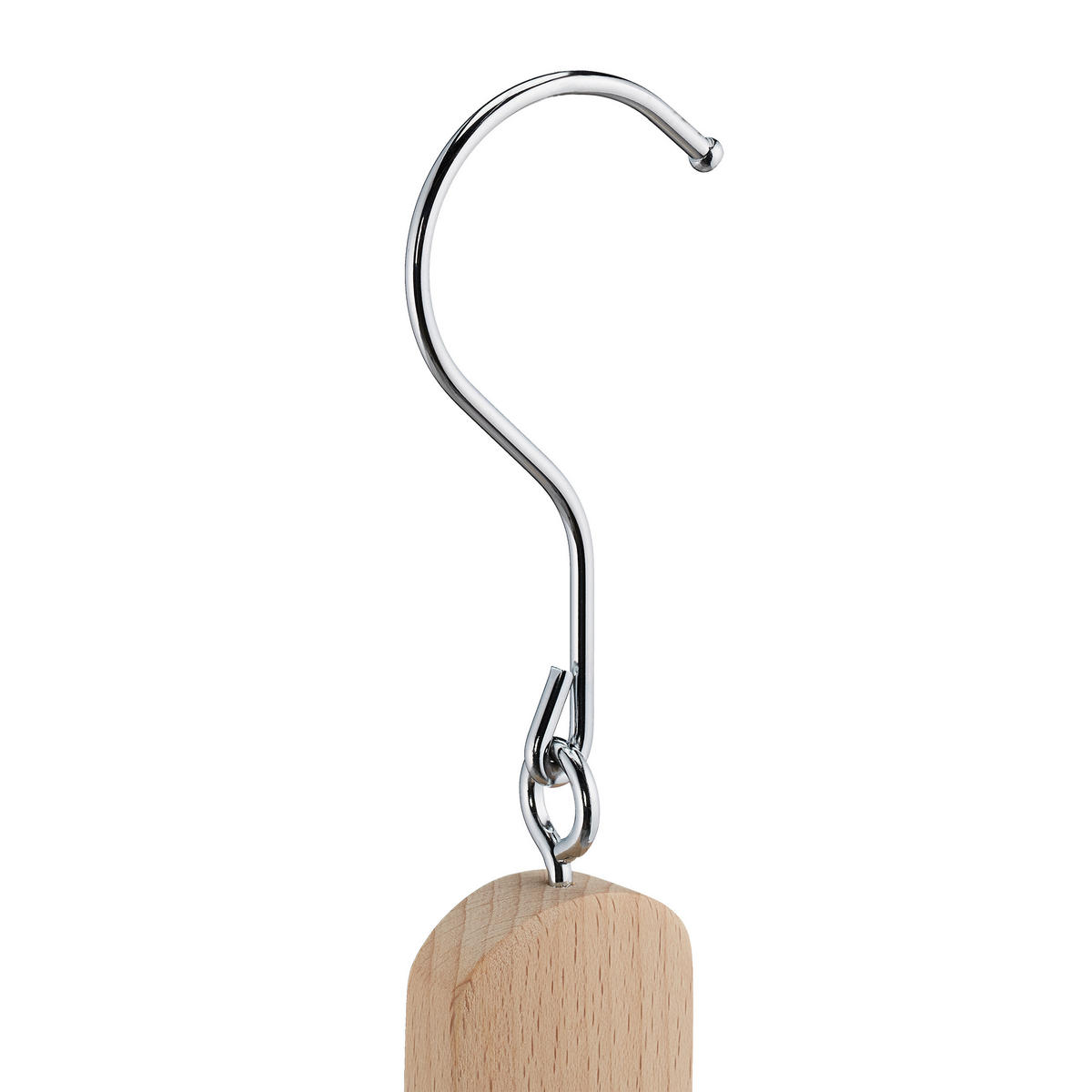 VIACÚČELOVÝ hák - viacfarebná, kov/drevo (2cm) - Relaxdays