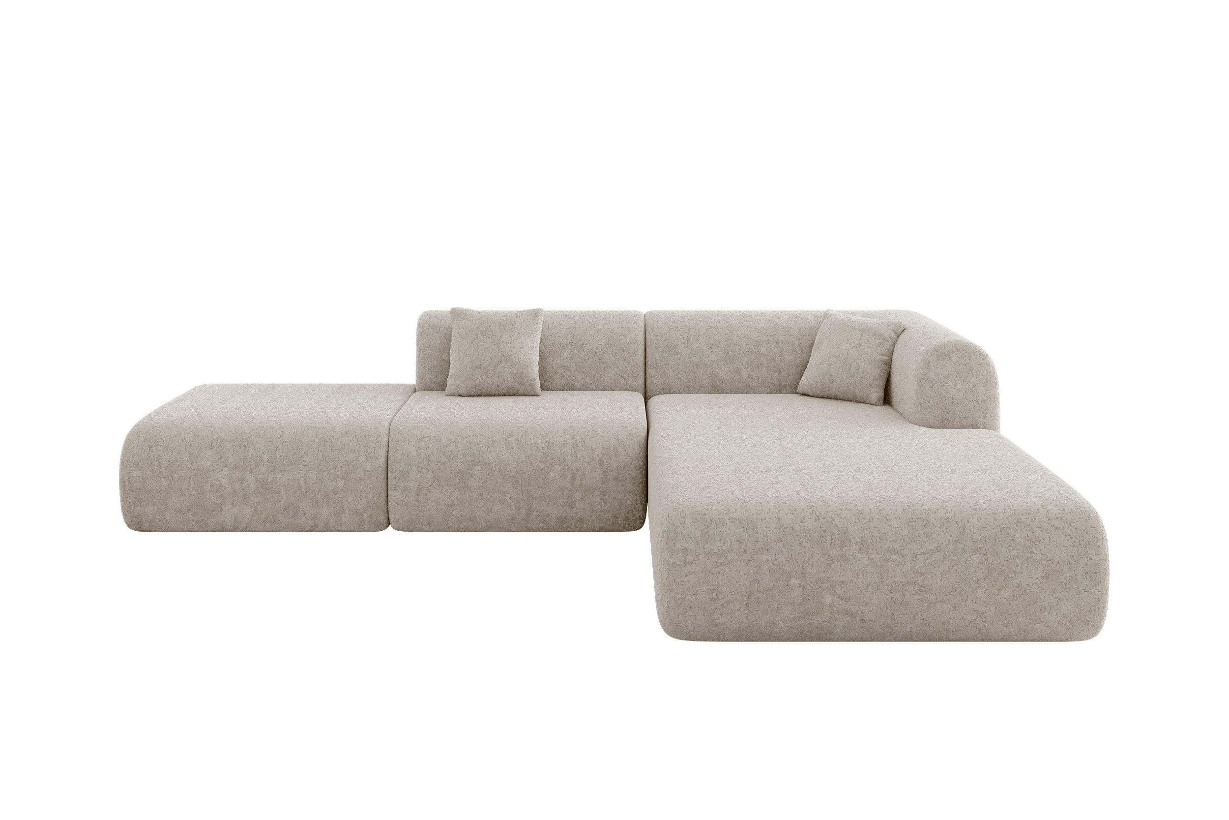 Altdecor Ecksofa Champagner 289x176 cm