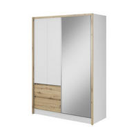 KLEIDERSCHRANK – SARA 150 – 154 cm – Sara – Eiche - Eiche Artisan, Holzwerkstoff (154/214/62cm) - hi-markt