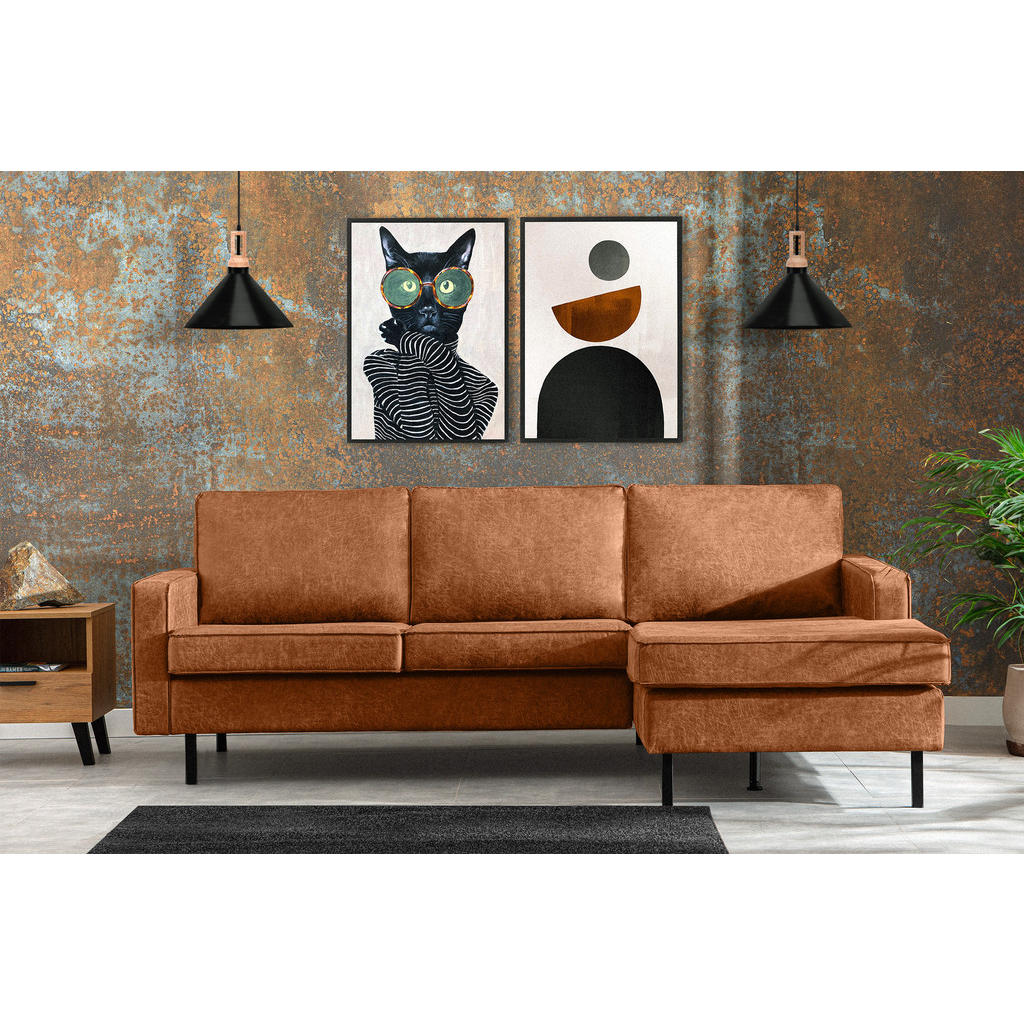 Thumbnail - Konsimo® Ecksofa-Rechts, Rot, Textil, L-Form,L-Form, 234x160 cm, Hergestellt in Europa, Wohnzimmer, Sofas & Couches, Woh...