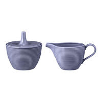 MILCH & ZUCKER SET Beat Color Glaze Fliederblau - Violett, Keramik (1/1cm) - Seltmann Weiden