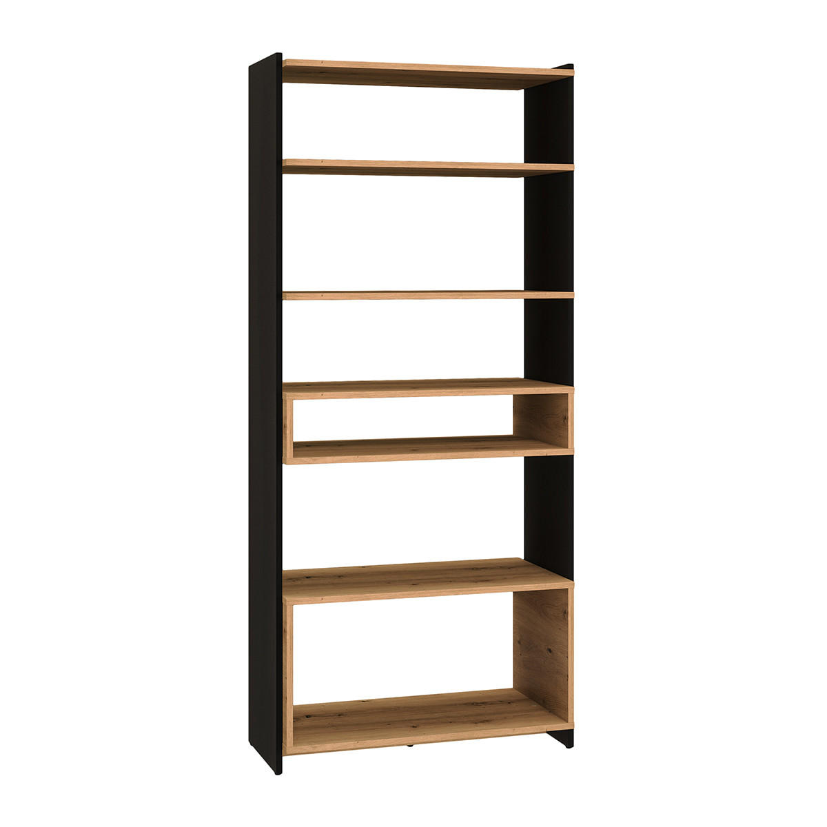 BÜCHERREGAL Tara Holz - Braun, Holzwerkstoff (80/180/40cm) - Petits-meubles