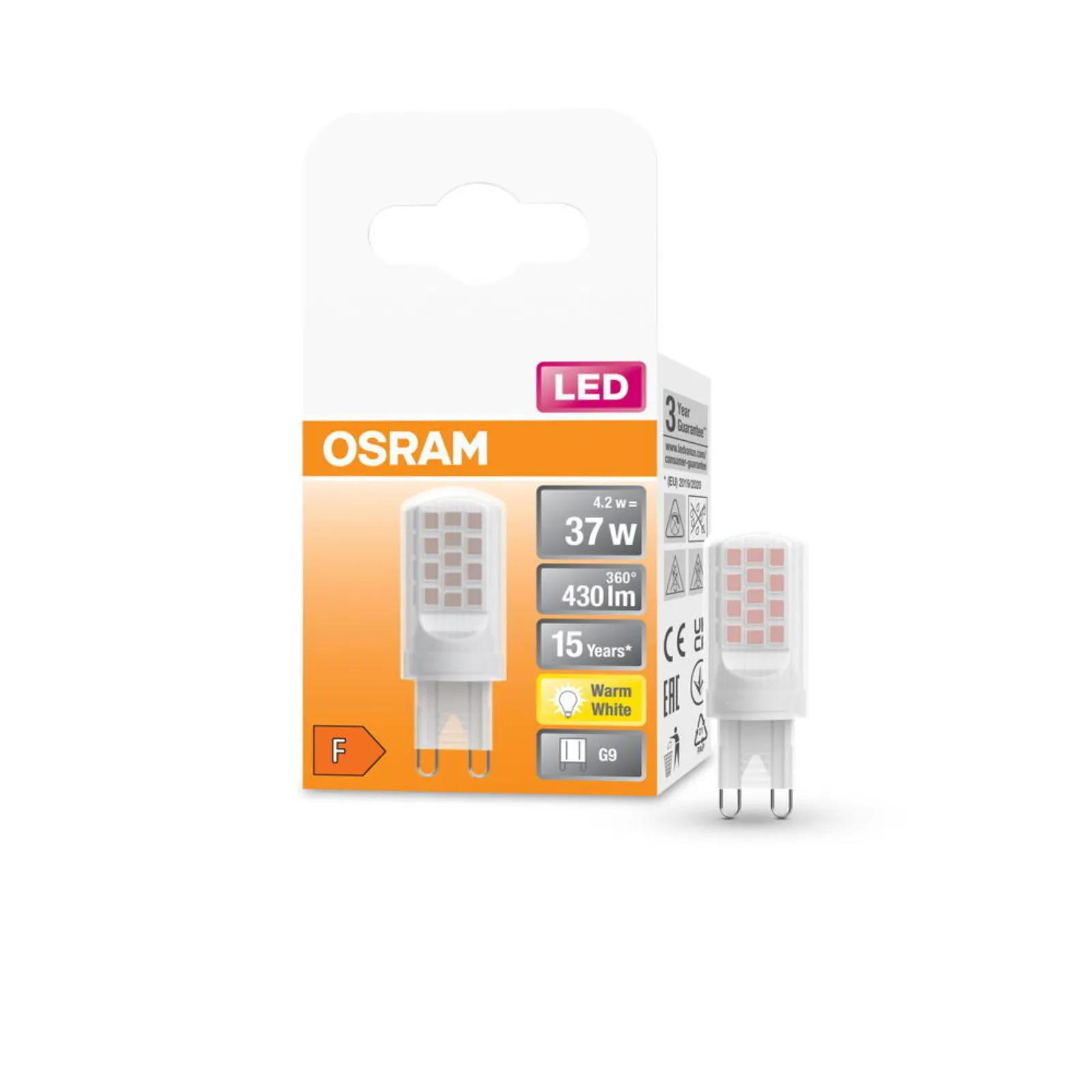 LEUCHTMITTEL G9 - Brenner Set - Transparent, Kunststoff (1.9/5.2cm) - Osram