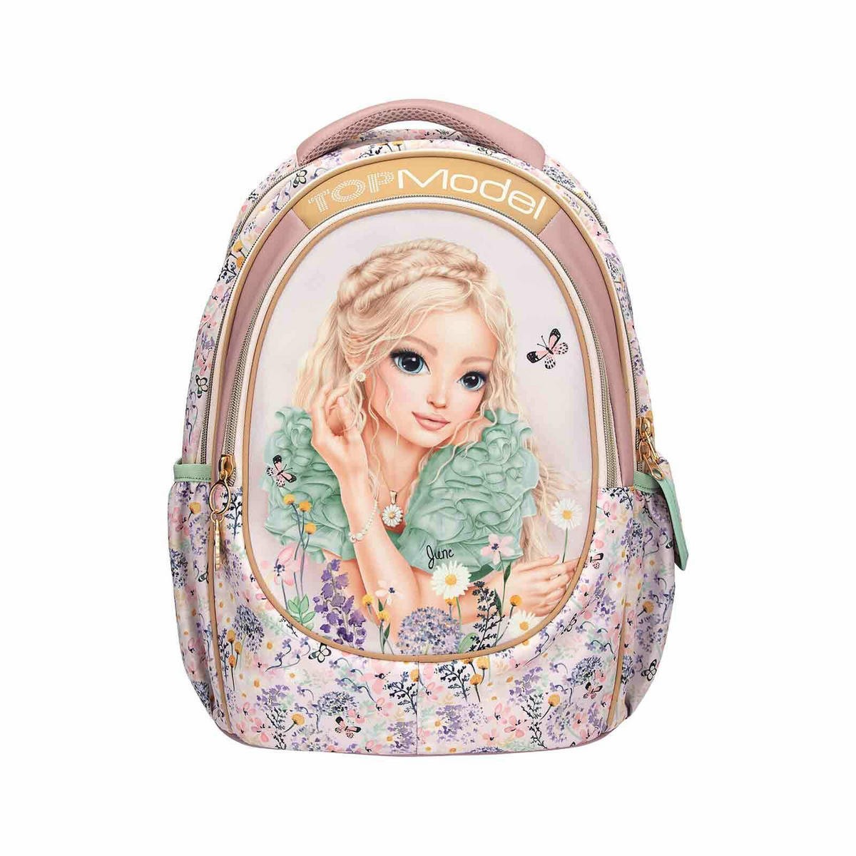 SCHULRUCKSACK SUMMER FEELING TOPModel bunt 23 x 34 x 43 cm - Multicolor, Textil (34/23cm) - Depesche Germany