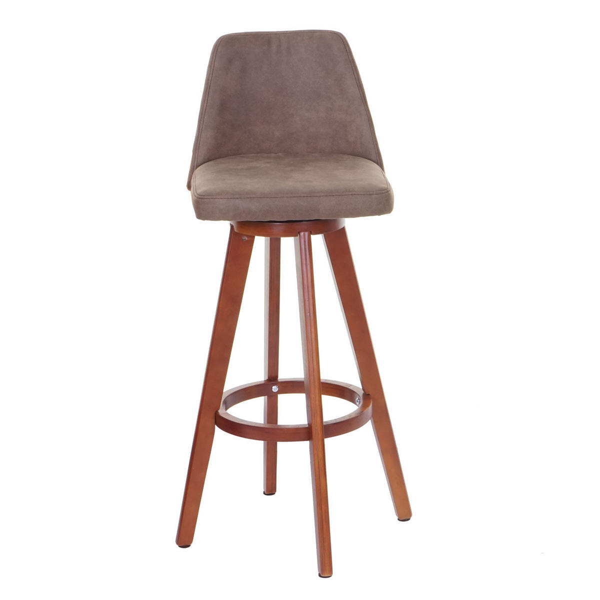 BARHOCKER Braun 2er-Set - Braun, Holz (48/97/48cm) - MCW