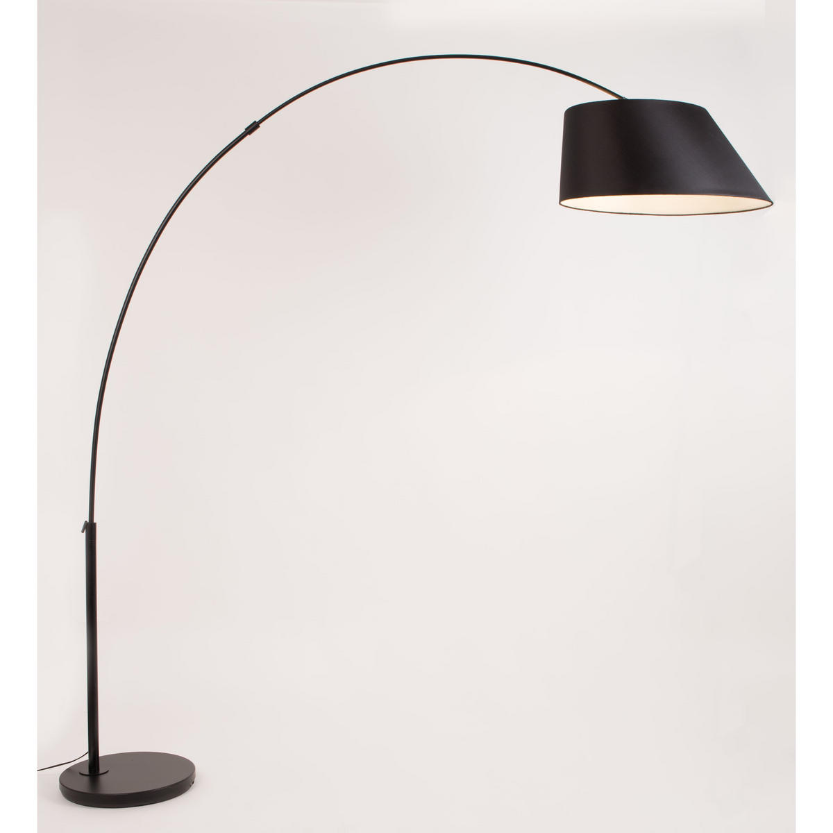 STEHLAMPE Arc Schwarz - Schwarz, Metall (199.5/60/222.5cm) - Zuiver