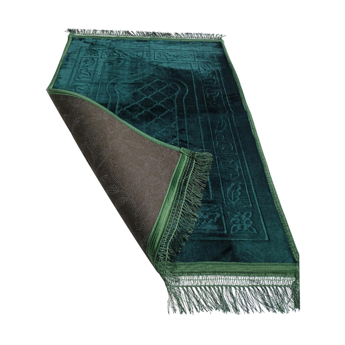 ORIENTTEPPICH Gebetsteppich Islam Seccade (Grün) - Grün, Textil (80/120cm) - Gowoll