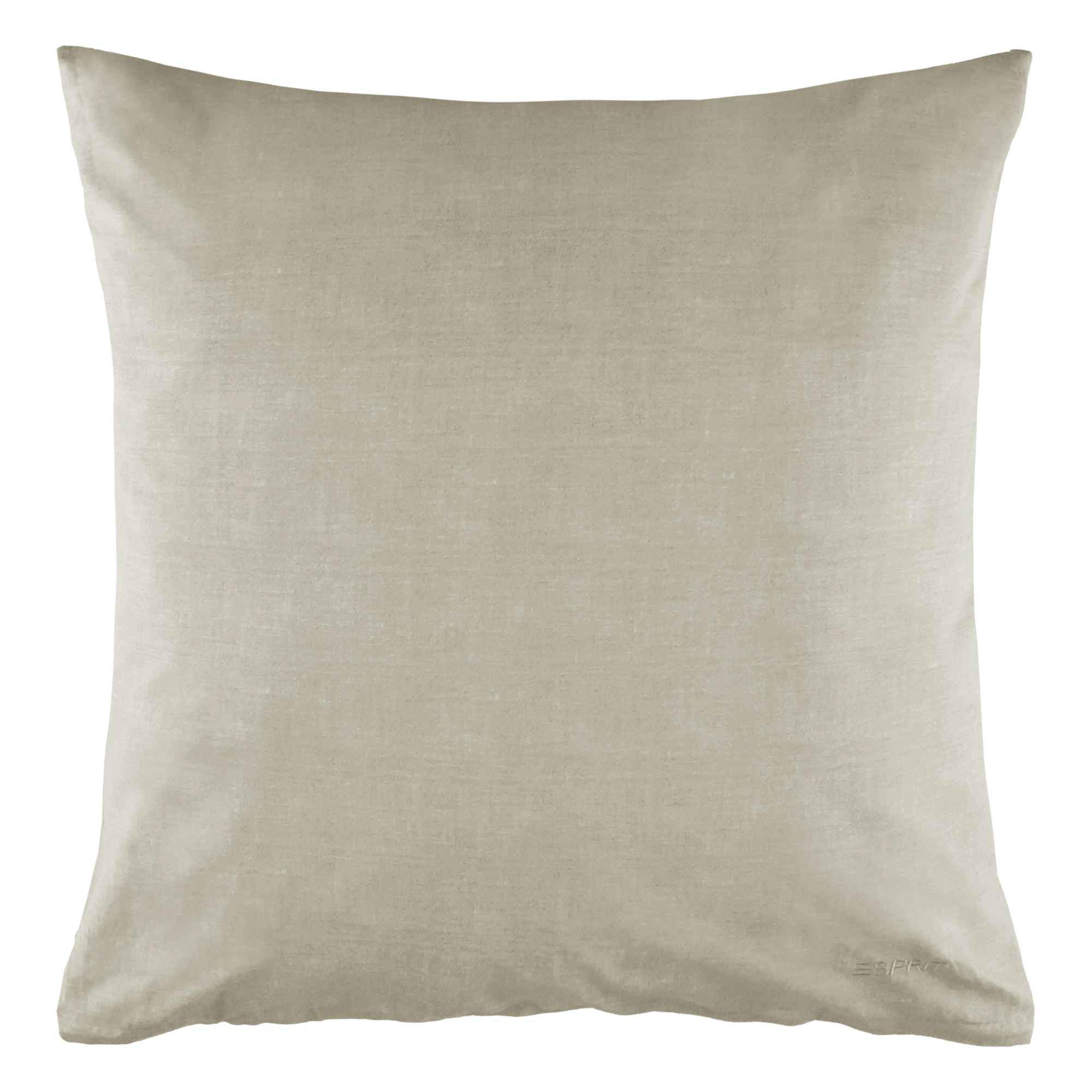 RENFORCÉ KISSENBEZUG HARP - Grau, Textil (80/80cm) - Esprit