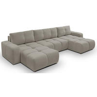 ECKSOFA Grau Curio 83 Mit Schlaffunktion - Grau, Textil (359/177cm) - Sepro Meble