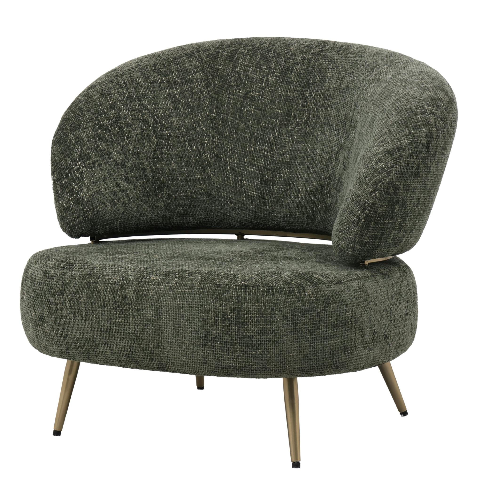 Ptmd Collection Sessel Grün 86x77x86.5 cm