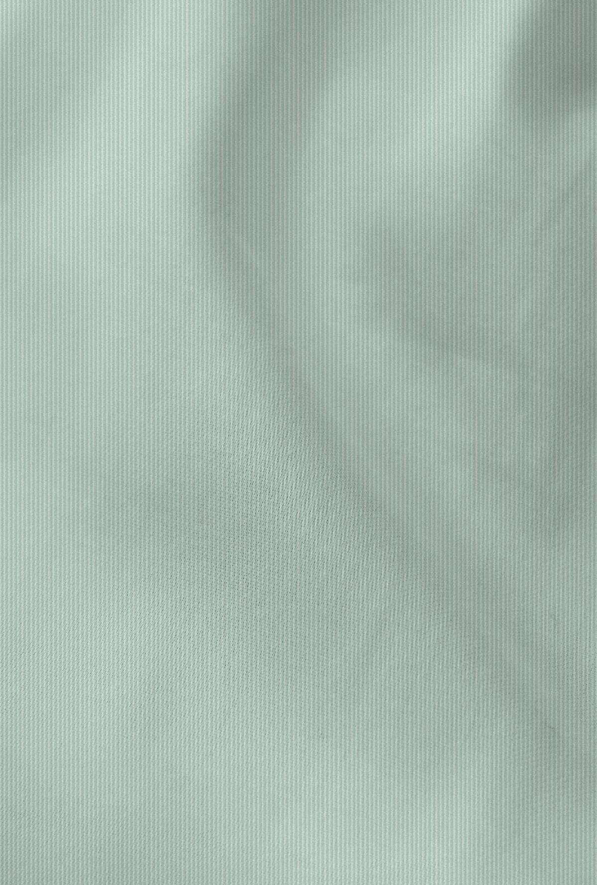 BETTWÄSCHE-GARNITUR Satin Feine Streifen salbei, 155x200 cm + 80x80 cm - Salbeigrün, Textil (155/200cm) - biberna