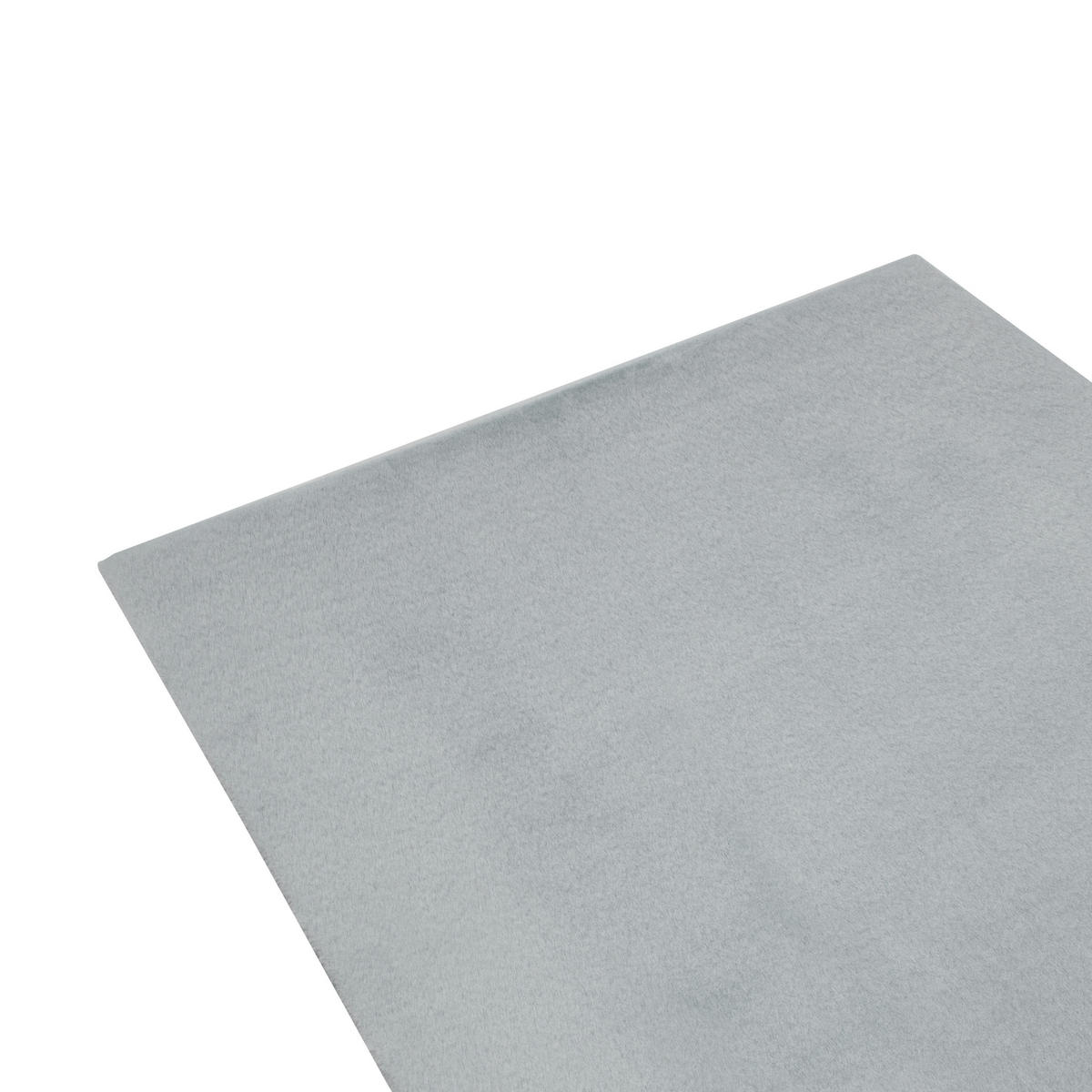 TEPPICH Hellgrau 160/160 cm Vantira - Hellgrau/Grau, Kunststoff (160/160cm) - Beliani