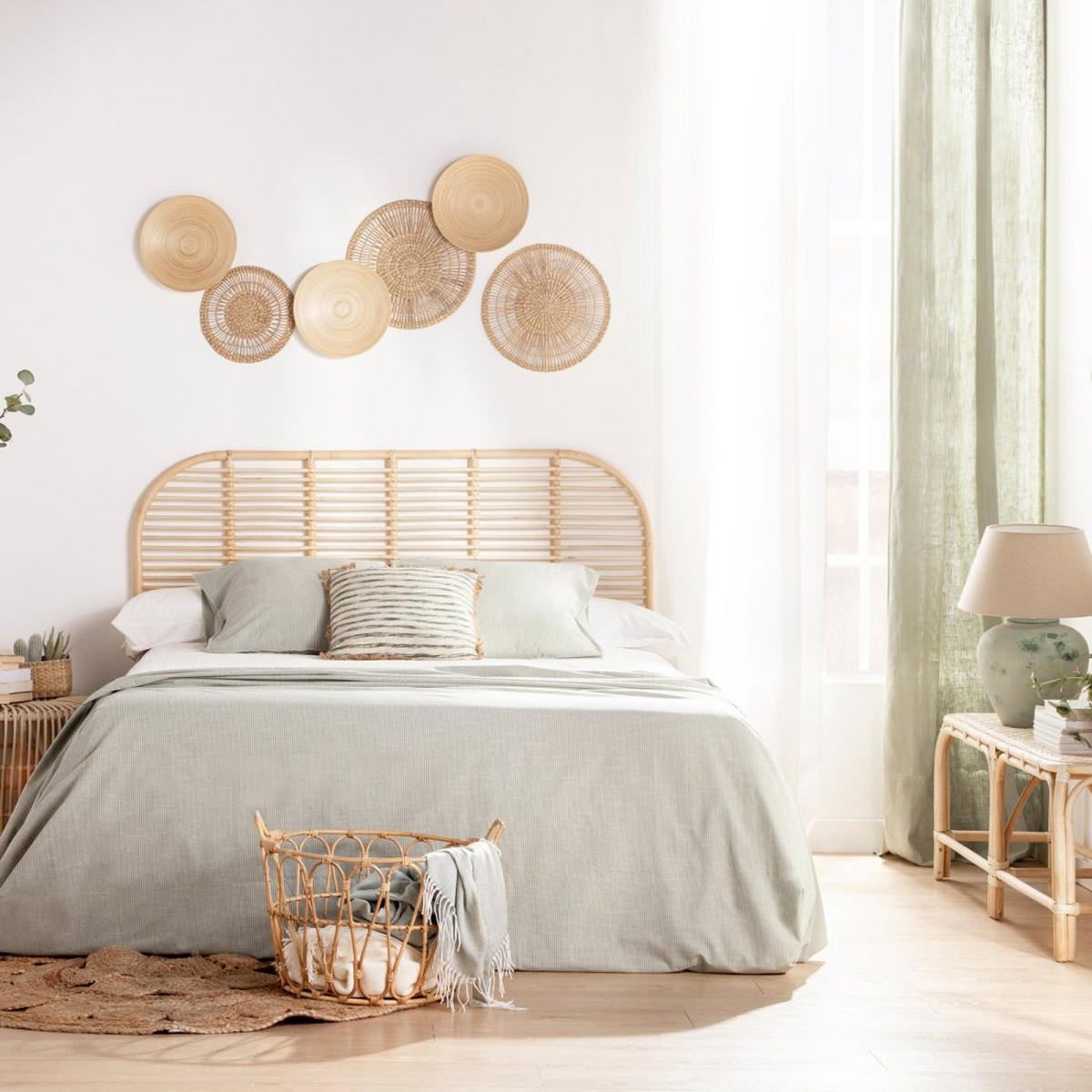 KOPFTEIL DOPPELTES Siloa Natürlich 160 cm x 60 cm - Naturfarben, Naturmaterialien (160/3cm) - Klast Home