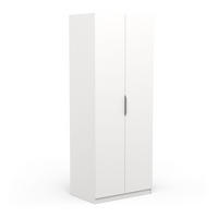 SCHRANK, 2 Türen - GHOST - Weiß - 79,4 x 51,1 x 203 cm - Weiß, Holz (51.1/203/79.4cm) - Demeyere