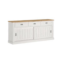 KOMMODE VINCI Andersen Kiefer / Wotan Eiche - Eichefarben, Holzwerkstoff (220/95/50cm) - Lookway