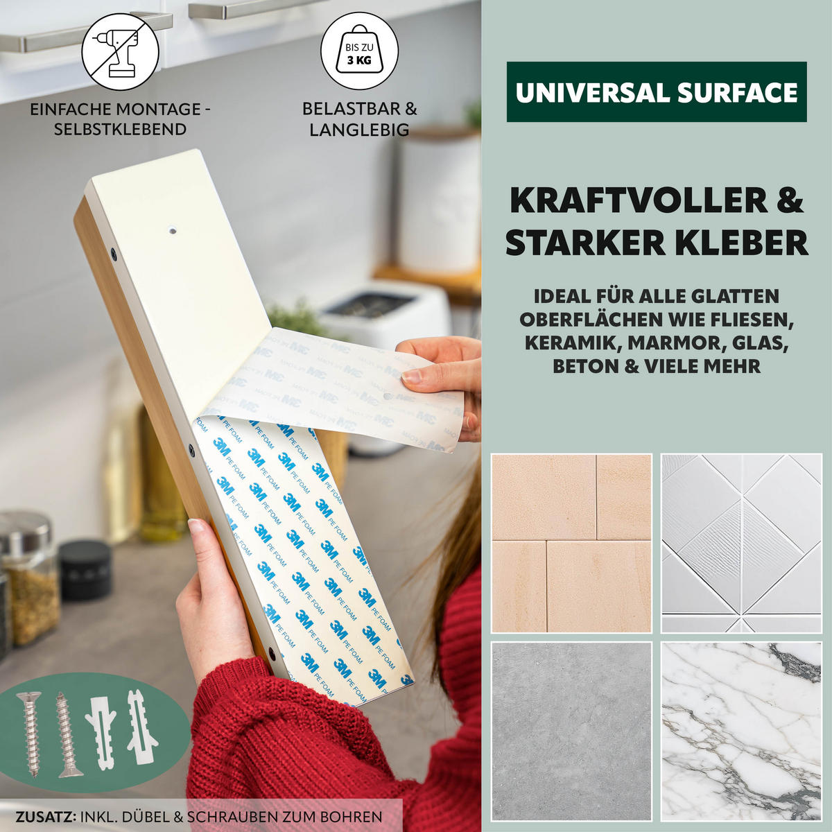 GEWÜRZREGALE 2er Set, Metall, beige - Beige, Metall (38/8/7cm) - eluno