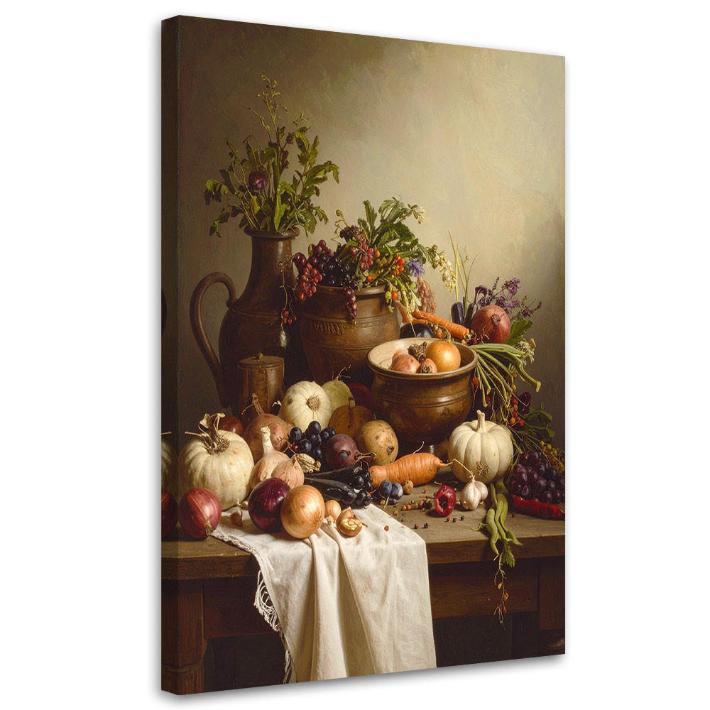 Feeby Leinwandbild Mehrfarbig 40x60 cm