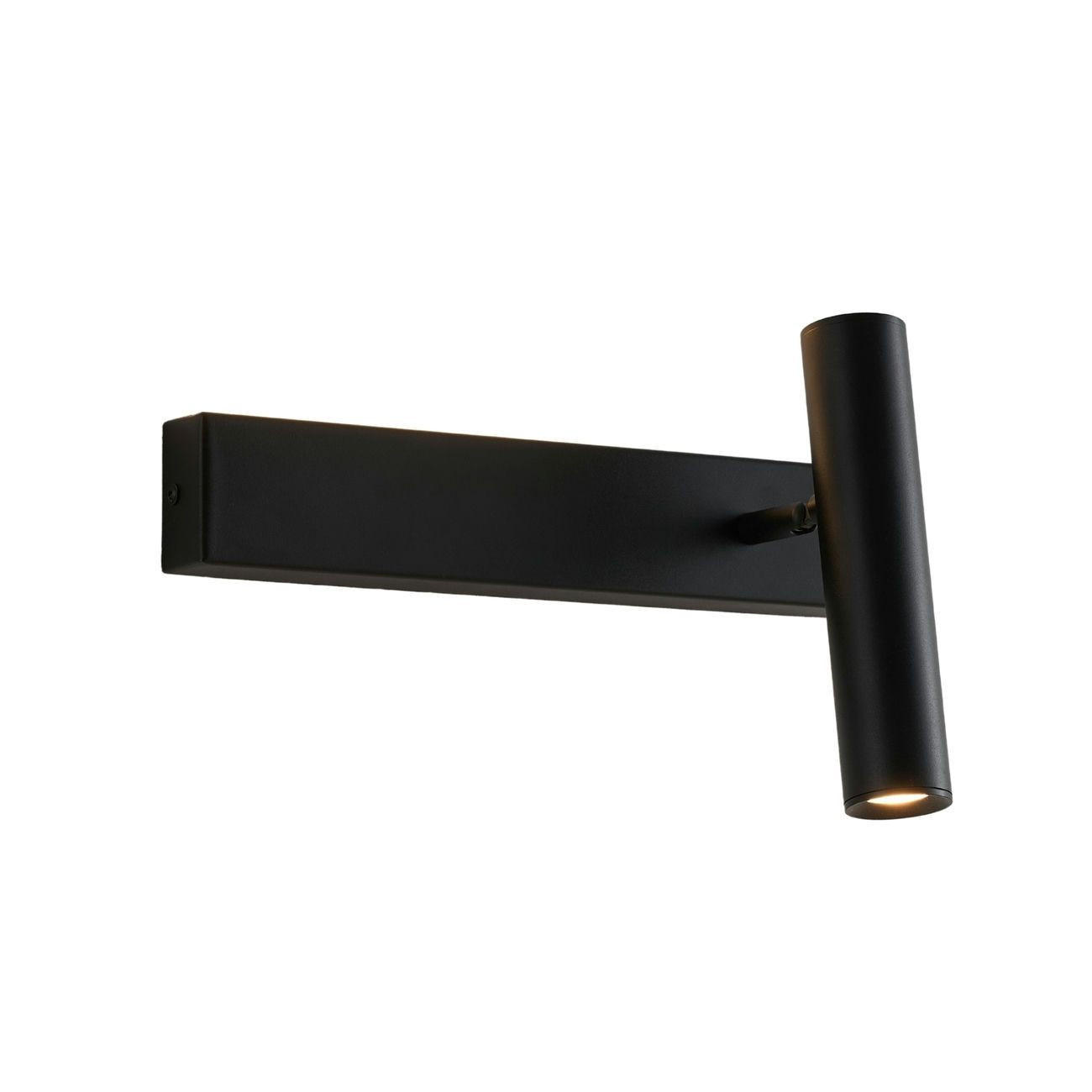 WANDLEUCHTE Schalter), Schwarz, 30cm - Schwarz, Metall (3/5/30cm) - KOSILUM