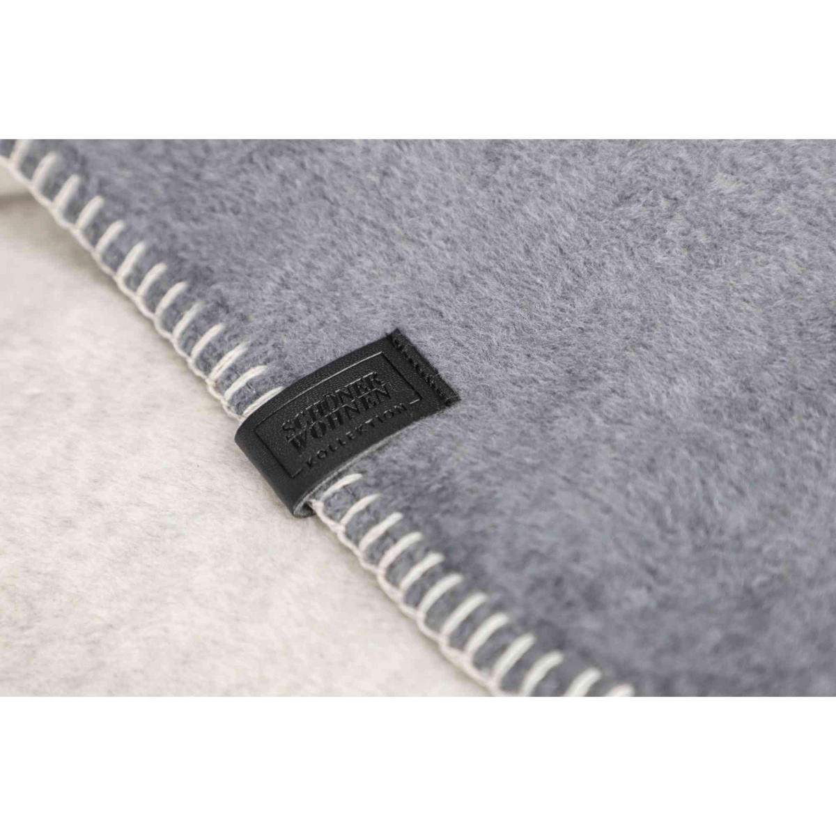 WOHNDECKE FAVORIT - Grau, Textil (150/200cm) - Schöner Wohnen