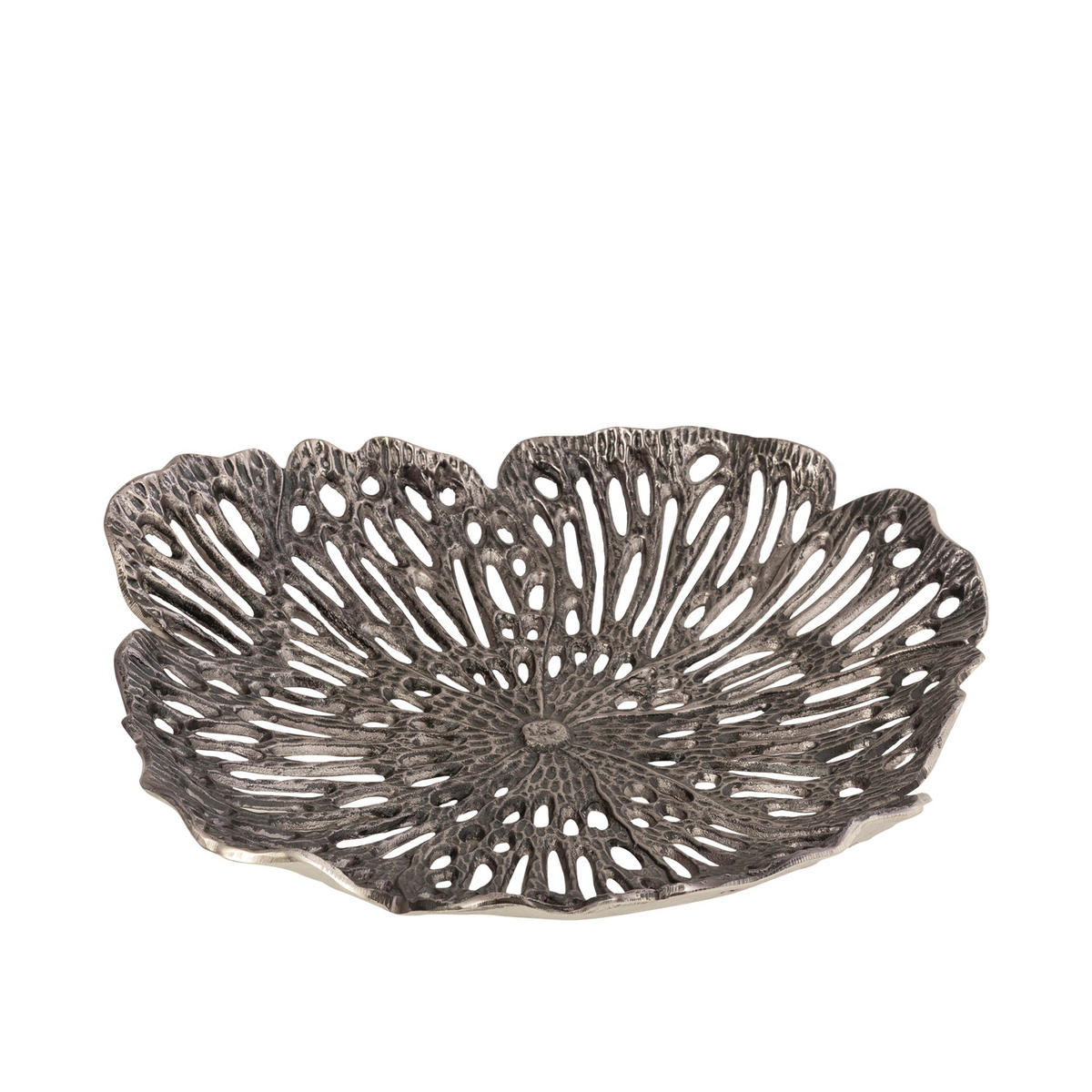 WANDPANEEL Ryhann Silber 65/65/9cm - Silberfarben, Metall (65/9/65cm) - PTMD Collection