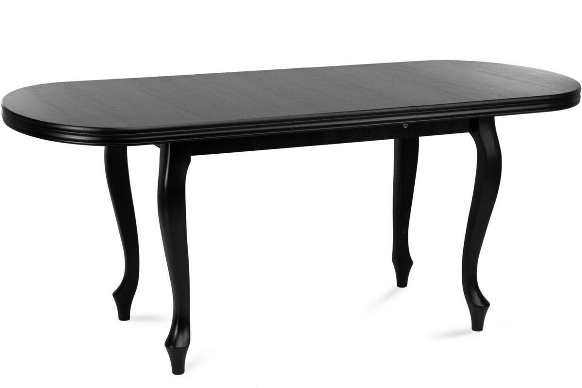 ESSTISCH ALTIS ausziehbar bis 300cm, Schwarz - Schwarz, Holz (100/200/77cm) - KONSIMO®