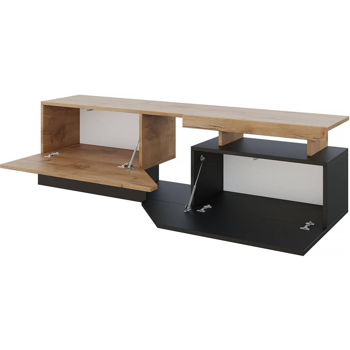 TV-ELEMENT Ceelias 160 - Anthrazit, Holzwerkstoff (160/47/35cm) - MIRJAN24