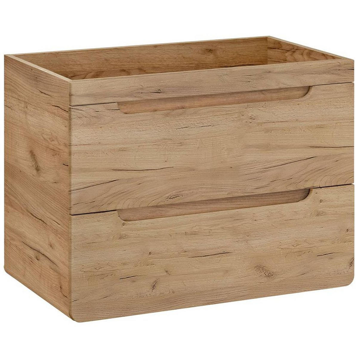 WASCHTISCH Luton-56 - Braun, Holzwerkstoff (81/77/46cm) - Lomado