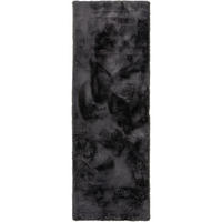 KUNSTFELL-TEPPICH Dave Anthrazit 80x240 cm - Anthrazit, Textil (80/240cm) - benuta Nest