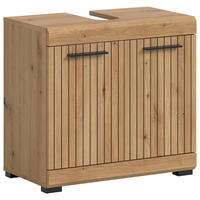 WASCHBECKENUNTERSCHRANK SCOUT (B/H/T: ca. 60/56/34 cm) in Artisan Eiche Nachbildung/Artisan Eiche Nachbildung - Eiche Artisan, Holz (60/56/34cm)