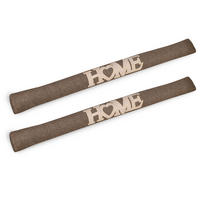 ZUGLUFTSTOPPER Tuuli HE 8x90cm Braun (2ltg) - Braun, Textil (8/90cm) - Beautissu 