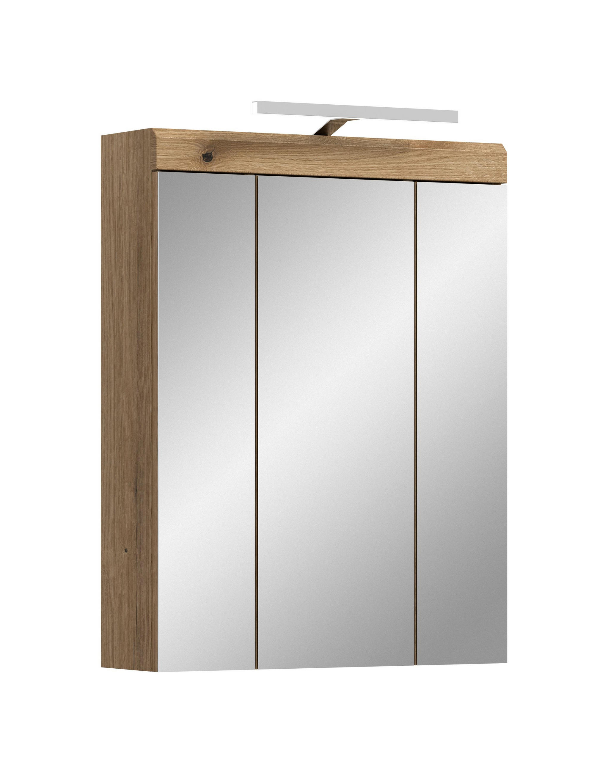 Homes & Jones Spiegelschrank Eiche 60x79x18 cm