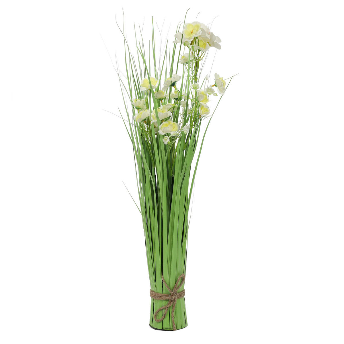 KUNSTPFLANZE mit Gras 7/7/60 cm - Grün, Kunststoff (60cm) - Home Styling Collection