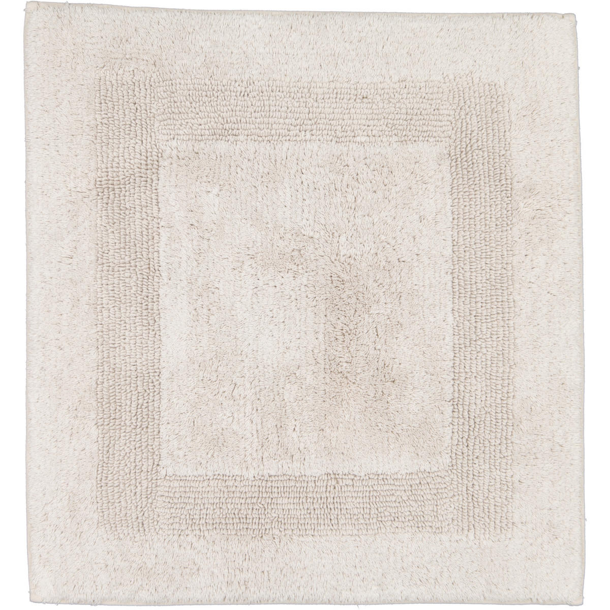 BADTEPPICH LUXUS 1000 TRAVERTIN - 366 - Beige, Textil (60/60cm) - Cawoe