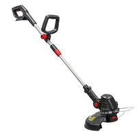 AKKU-RASENTRIMMER ABS Aluminium Silber - Silberfarben, Metall (36/19/124cm) - Outsunny