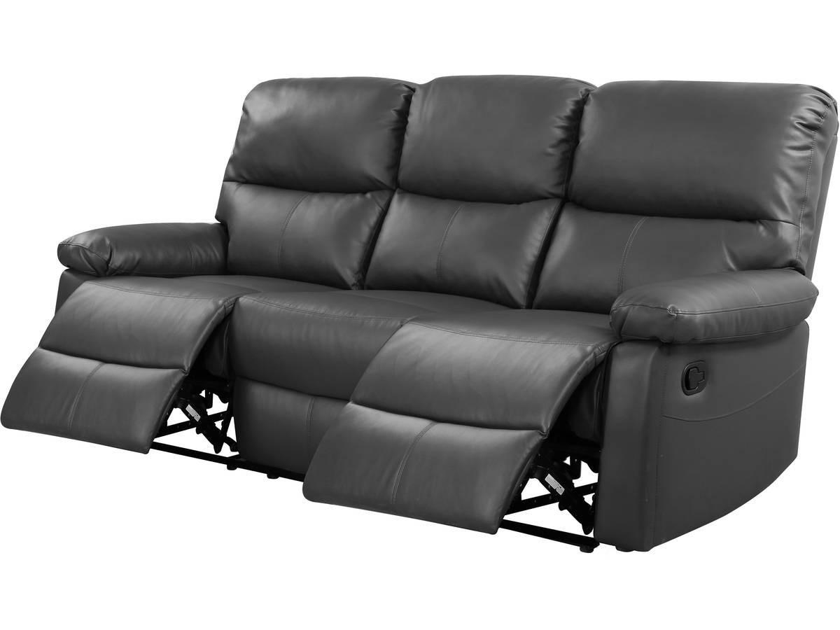 RELAXSOFA Lincoln Grau - Grau, Kunststoff (197/103/89cm) - Habitat Garten