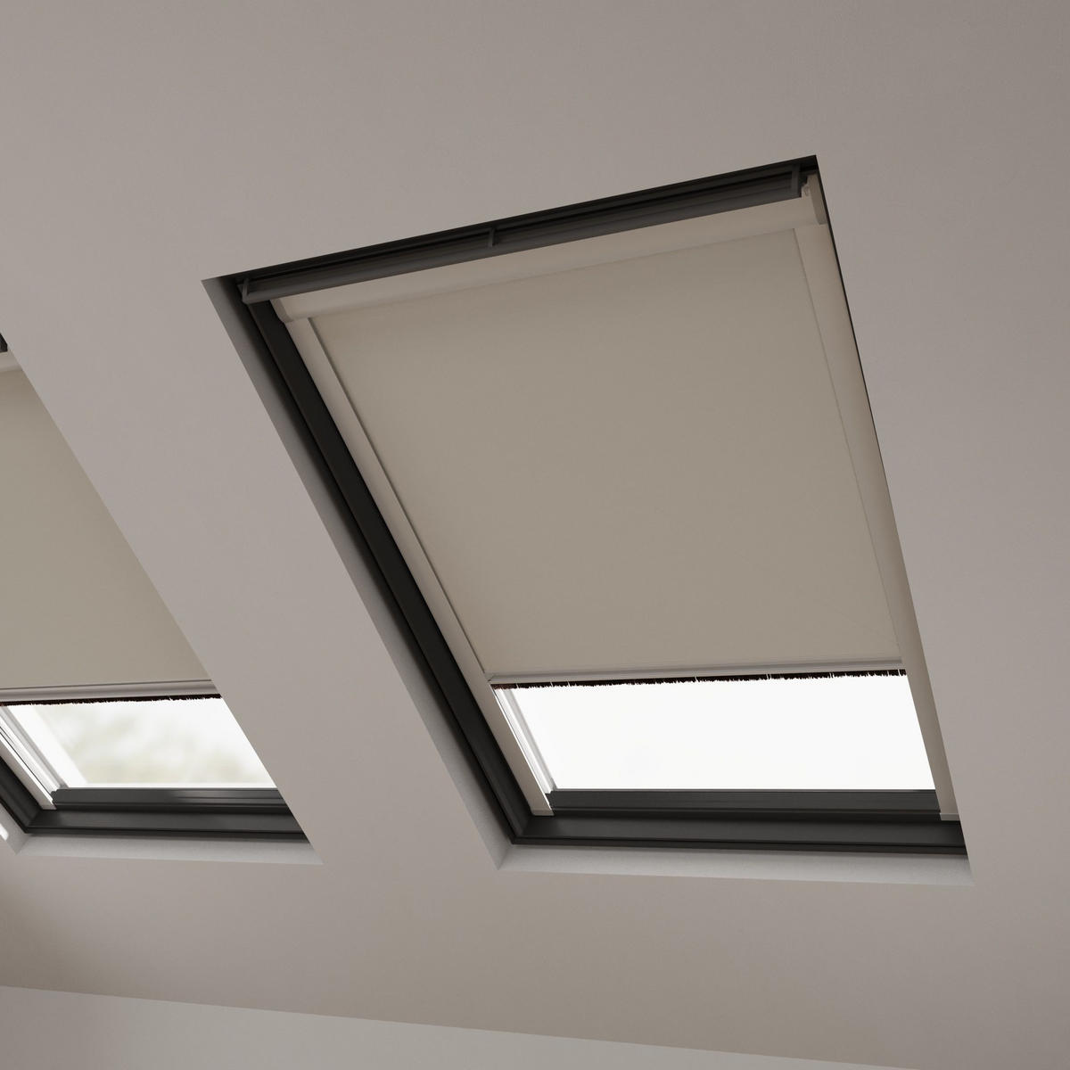 DACHFENSTERROLLO Cocoon Größe: MK04 - Taupe, Textil (61/80/5cm) - Cocoon Home Concepts