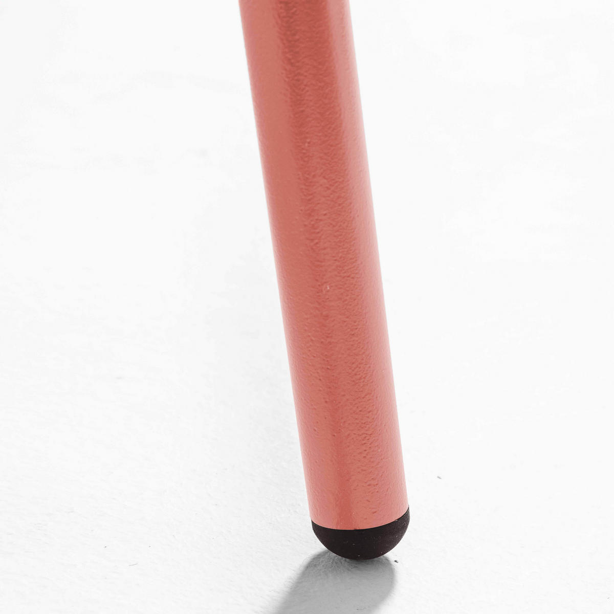 GARTEN-LOUNGETISCH, Lehm - Pink, Metall (90/50/40cm) - Oviala