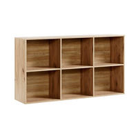 AKTENREGAL Der Verstauer - Eichefarben, Holzwerkstoff (132/75/35cm) - Mokebo