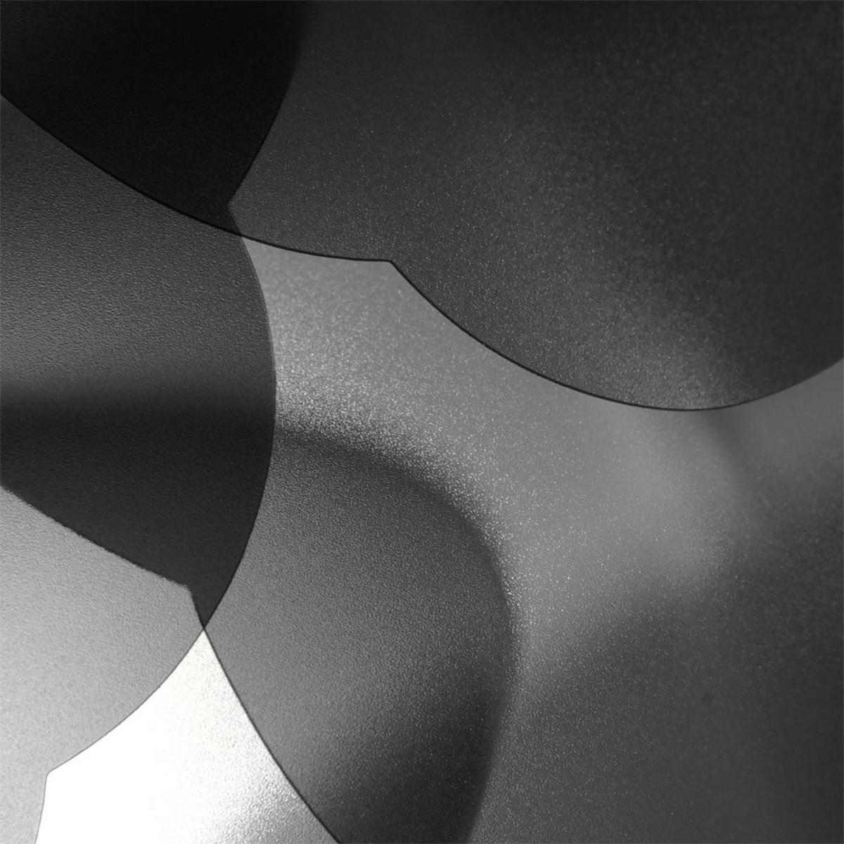 HÄNGELEUCHTE Stahl Anthrazit Blätter Design - Anthrazit, Metall (42/42/110cm)