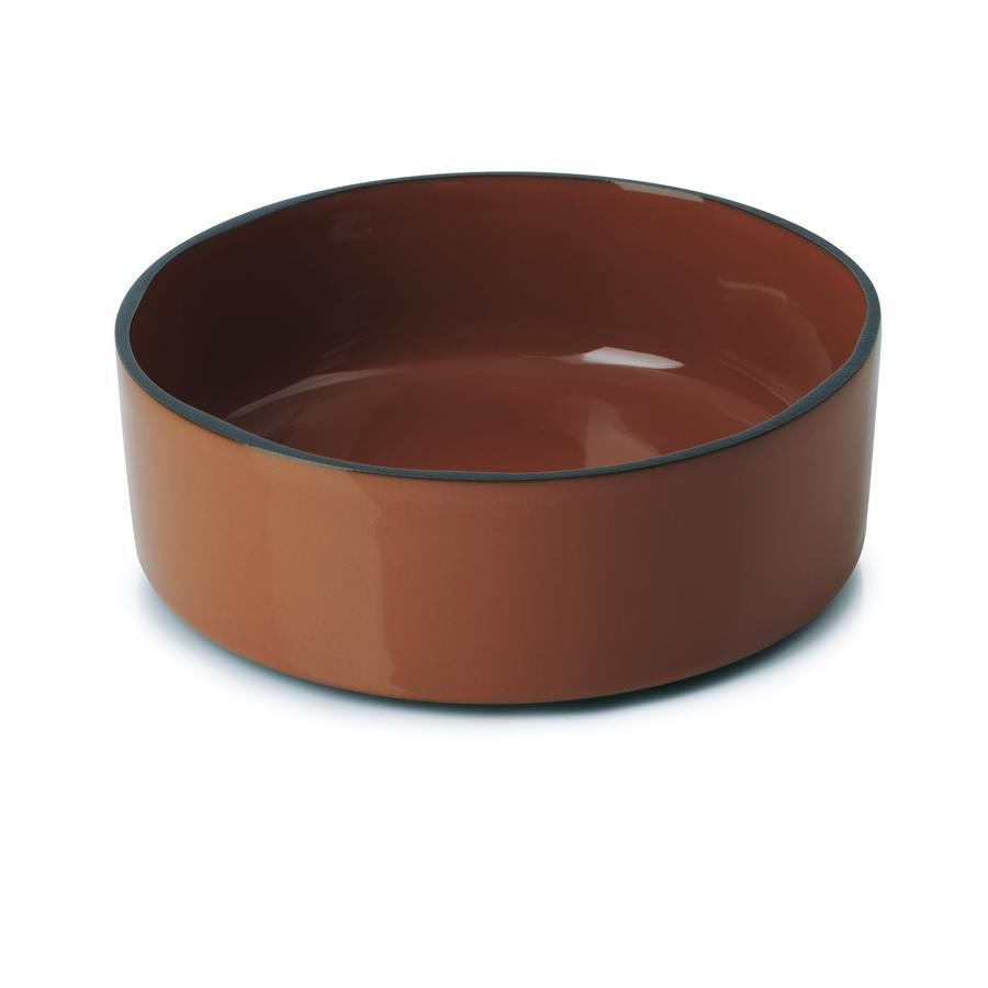 SCHALE / TELLER CARACTERE 14 cm Zimt - Braun, Keramik (14cm) - Revol Porcelaine France