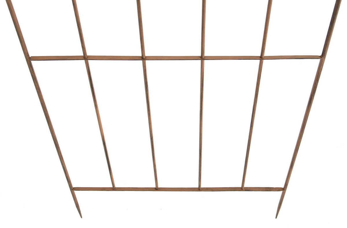 RANKGITTER Paul antik braun - Braun, Metall (85.5/170/2cm) - TPFGarden