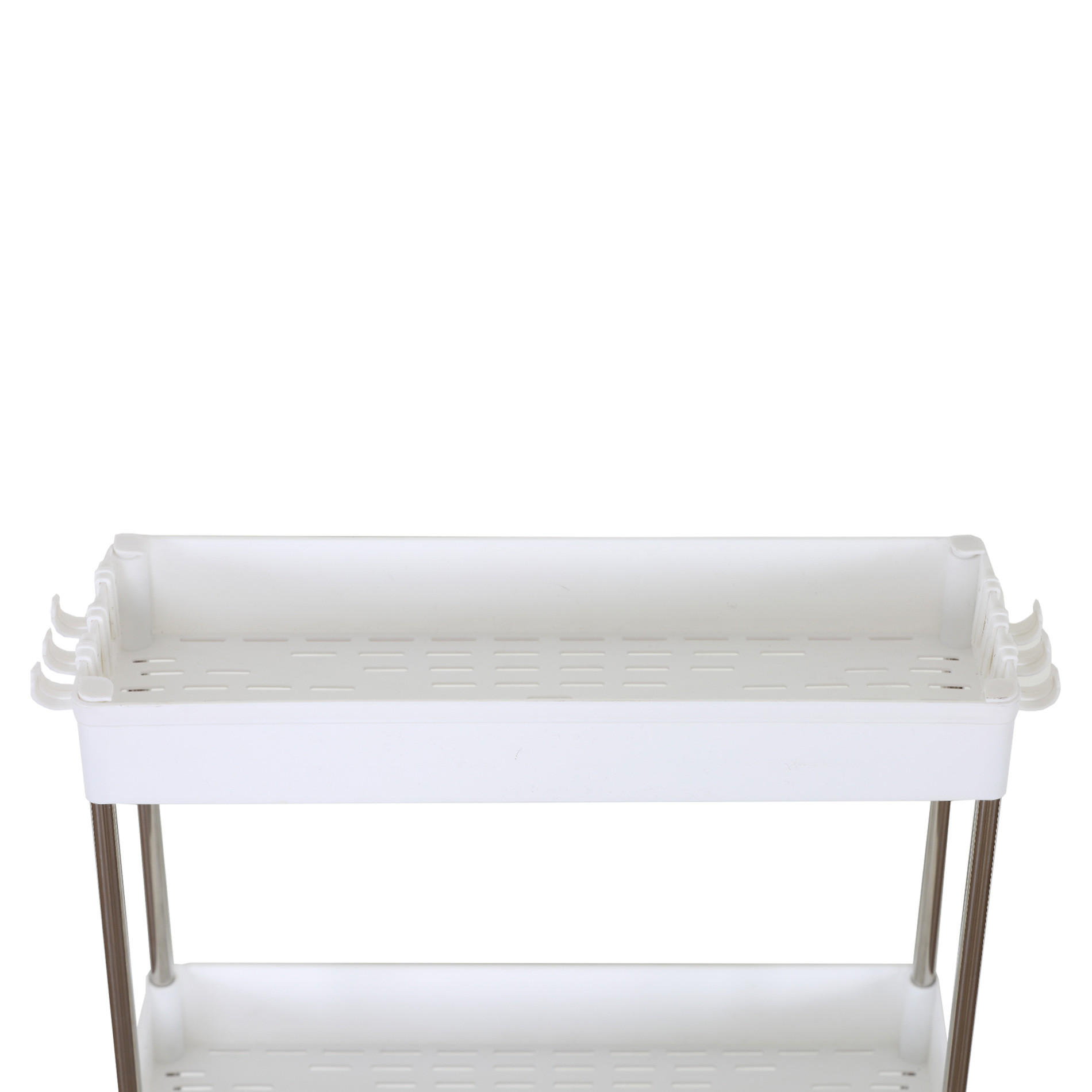 KÜCHENWAGEN Weiß 13/40/60 cm - Weiß, Kunststoff (13/60/40cm) - Mobili Rebecca