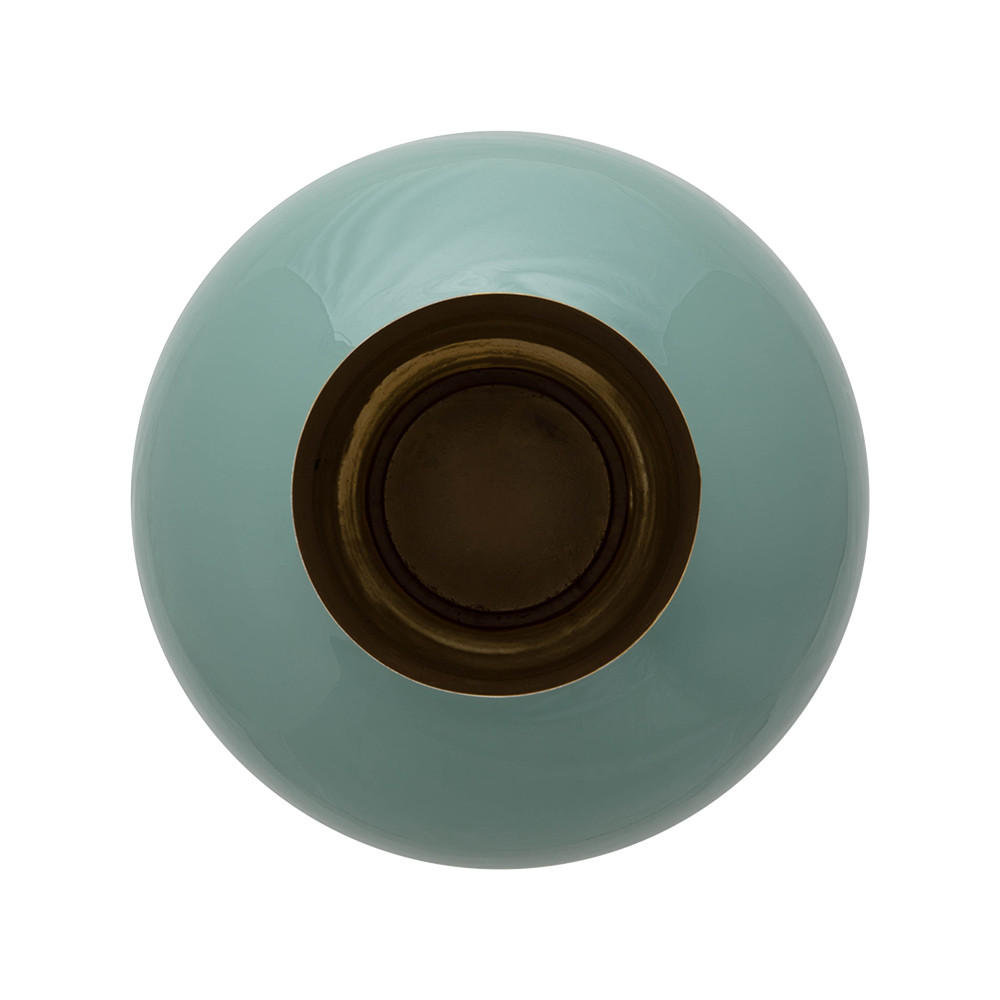 VASE Metal large sanftgrün 31.5x42 cm - Grün, Metall (42cm) - Pip Studio