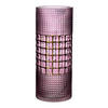 VASE Serenite Rosa 12/12/30.5 cm Glas - Rosa, Glas (30.5cm) - Mondex