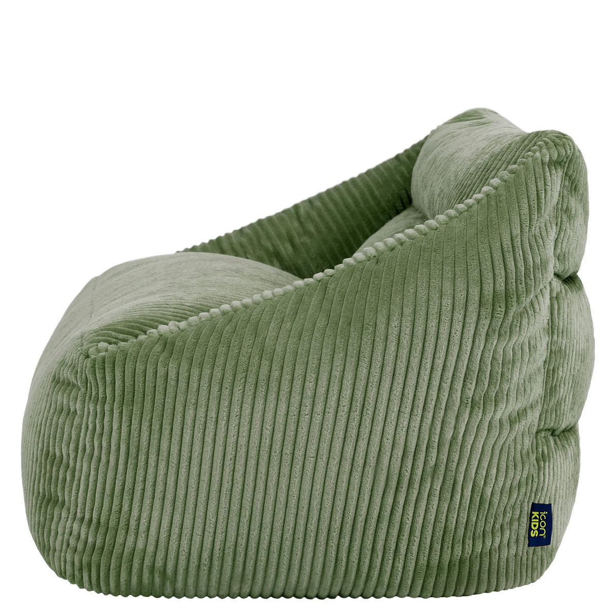 KINDERSITZSACK Sofa Cecilia - Salbeigrün, Textil (95/44/55cm) - icon