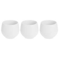 BLUMENTOPF Selbstbewässernd Kunststoff 10 cm Ø 3er-Set - Weiß, Kunststoff (10/10cm)
