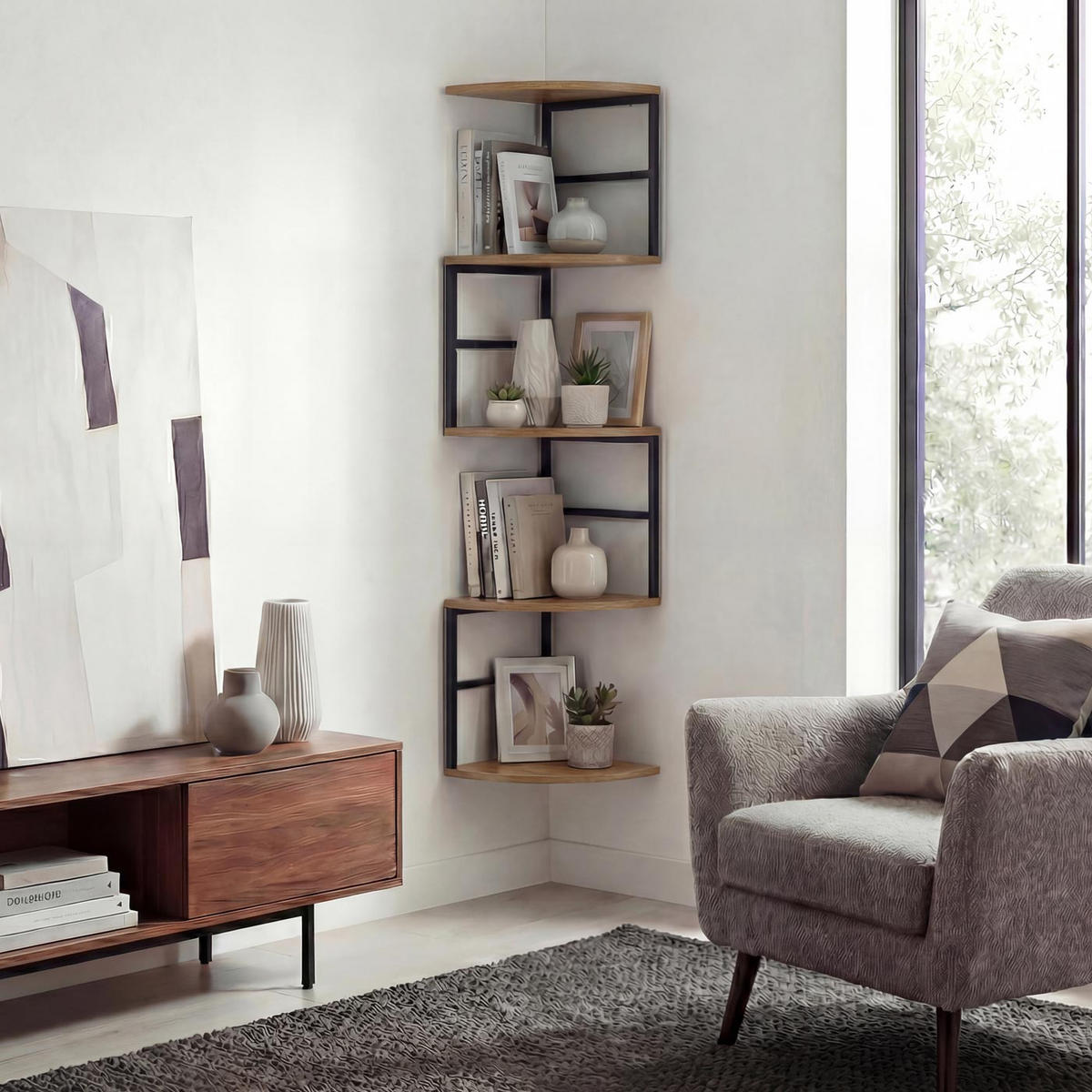 ECKREGAL Braun - Braun, Metall (30/128/30cm) - MCW