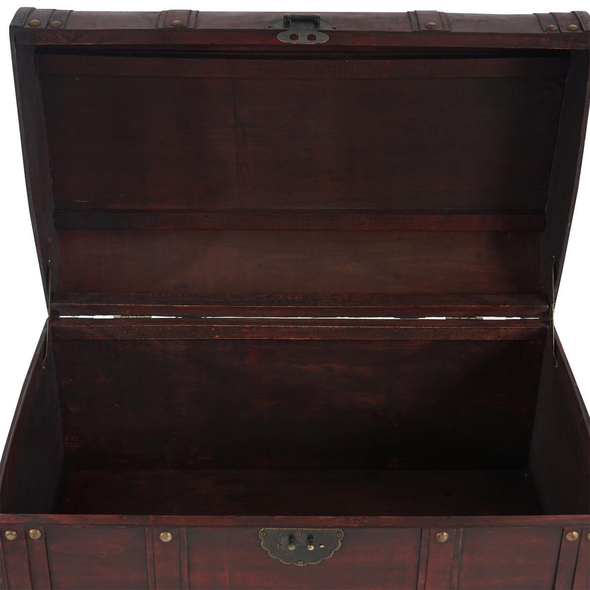 HOLZTRUHE Braun - Braun, Holz (57/30/29cm) - MCW